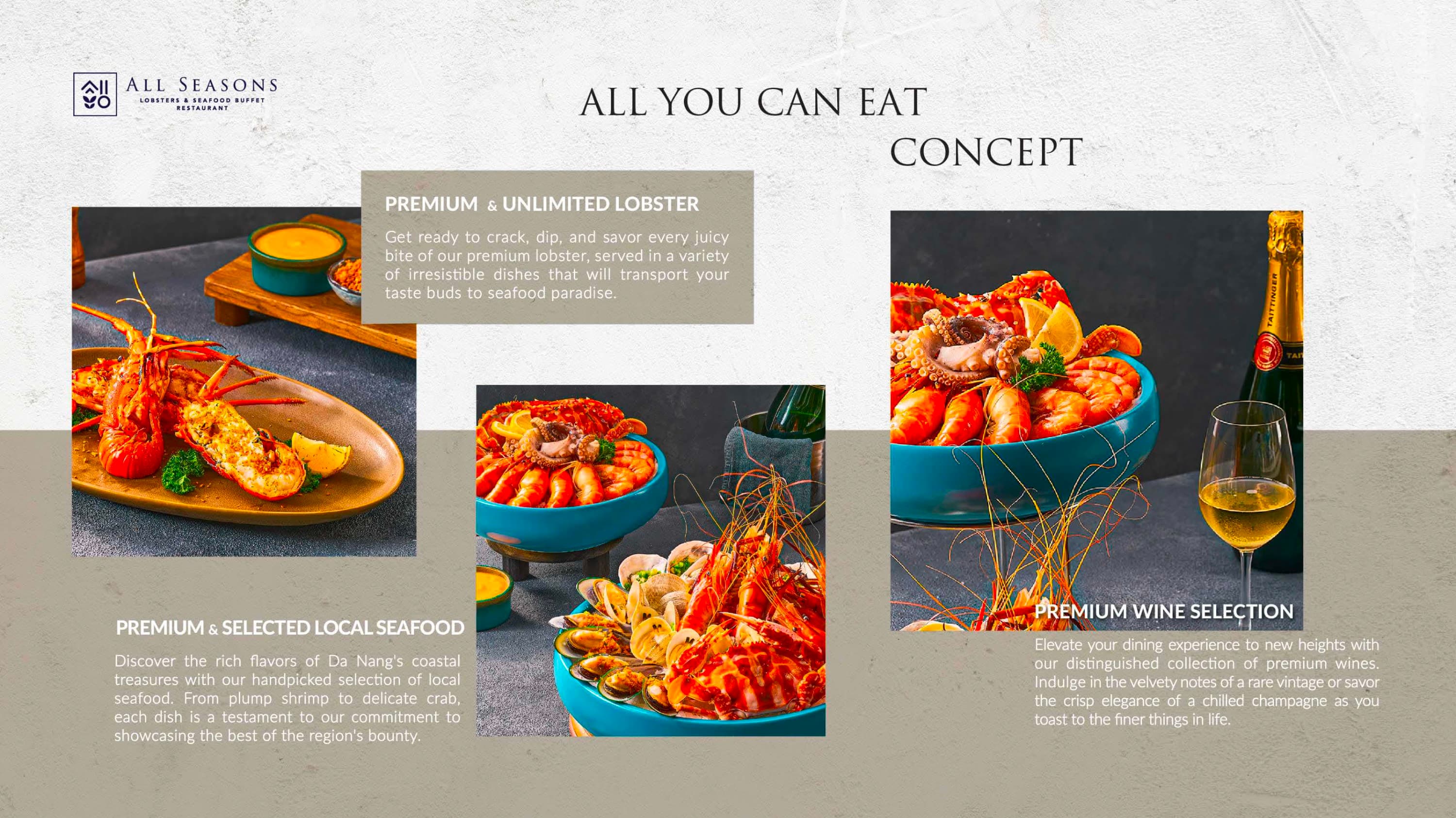 [All Seasons Da Nang Restaurant ] Lobster & Seafood All-You-Can-Eat