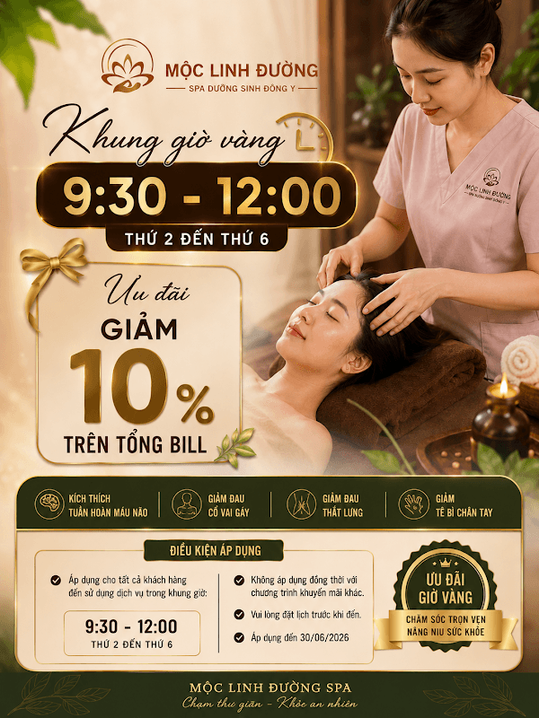 Massage trị liệu Spa Mộc Linh Đường – ảnh 10