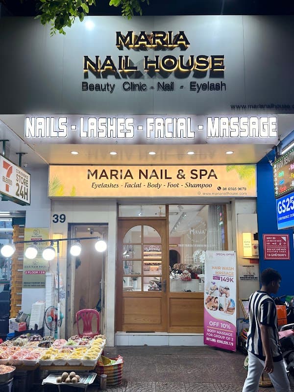 Maria Nail House | Nail Care, Massage, Hair Wash, Lash, Facial | Ben Thanh D1 – ảnh 5
